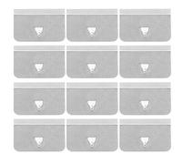 Wind Deflector Tape - Deflector Retaining Clips,Universal Car Wind Rain Deflector Channel Stainless Steel Fixing Retaining Clips Set(12Pcs)