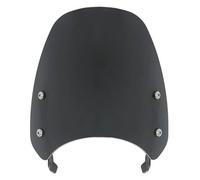 Wind Deflector Windscreen Windshield Motorcycle Sport Fly Screen Fairing For Ducati For Scrambler Street Classic 2018 For Urban Enduro 2015 2016 2017(Black)