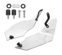 Wind Deflector Windshield Hand Guards Handguard Cover Side Panels For BMW R1250GS H-P R1200GS LC Rally Exclusive R 1200 GS LC 2017-2019 Windproof Handle Guard Shield(CLEAR)
