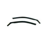 Wind deflectors 2-pc full HEKO tinted compatible with Hyundai Tucson mk4 SUV 2020-