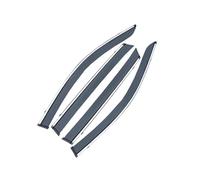 Wind Deflectors 4X Car Sun Rain Visor For Mazda 3 MK4 BP 2019~2024 Sedan Mazda3 Transparent Shield Window Deflector Cover Rain Sun Guard