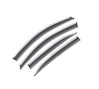 Wind Deflectors 4x Deflectors for Fiat PF Viaggio 2012~2016 Rain Guard Shades Weathershield Door Visor Wind Sunshade