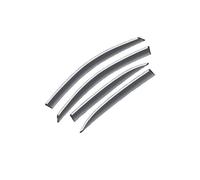 Wind Deflectors 4x Deflectors For Mitsubishi For Outlander 2 LS CW ZG ZH 2007~2013 Window Weathershield Door Visor Wind Rain Sun Guard Rain Sun Guard