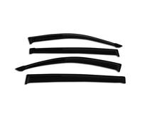 Wind Deflectors ABS Window Visor For Mitsubishi L200 For Triton 2006 2007 2008 2009 2010 2011 2012 2013 2014 Side Window Deflectors Sunshade(A)