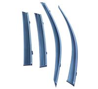 Wind Deflectors Car Door Rain Guards PC Material Side Window Visor Set For Corolla Cross 2020-2024 4 Pieces Rain Guards(Electroplated bright strip)