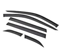 Wind Deflectors Car Rear View Mirror Rain Eyebrow Cover Window Sun Visor Screen Shelter Weather Shield Trim For CR-V 2023 Window Visor(Black 6pcs)