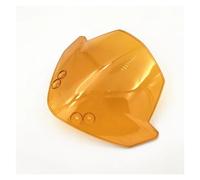 Wind Deflectors Compatible With DUKE125 2012-2016 For DUKE250 2015-2016 Windshield Windscreen Wind Deflector Air Flow Protector Front Screen Parts(Yellow)