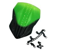 Wind Deflectors Compatible With For Z900 2017 2018 2019 Motorcycle Windshield Air Wind Deflector Protector Bubble Windscreen Cover(Green)