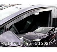 Wind Deflectors Fits Audi Q4 E-Tron 2021-Up 5-Door 2-Pcs Set Tinted Heko