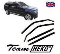 HEKO-11136 Front Rear Wind Deflectors Fits BMW X5 2000 - 2006 5-Door 4x4 (4 Pieces)