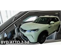 Wind Deflectors Fits BYD Atto 2024-up 5-Door 2-Pcs Set Tinted Heko