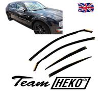 Wind Deflectors Fits Chrysler 300C 2004-2010 Saloon 4-Pcs Set Tinted Heko