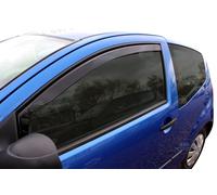 Wind Deflectors Fits Citroen C2 2003-2012 3-Door 2-Pcs Set Tinted Heko