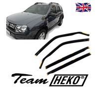 HEKO-13108 Wind Deflectors Fits Dacia Duster 5-Door 2010 On (4 Pieces)