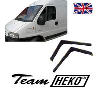 Fiat DUCATO / PEUGEOT BOXER / CITROEN RELAY 1994-2006 2-pc Wind Deflectors HEKO