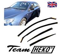 Wind Deflectors Fits Impreza GH 2008-2011 4-Pcs Set Tinted Heko