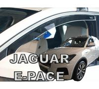 Wind Deflectors Fits Jaguar E-Pace 2018-2024 5-Door 2-Pcs Set Tinted Heko