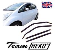 Heko Wind Deflectors For Kia Venga 2010-2018 2Pcs Tinted