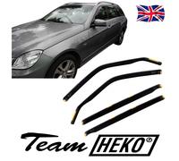 Wind Deflectors Fits Mercedes E Class S212 2009-2016 Estate 4-Pcs Set Heko