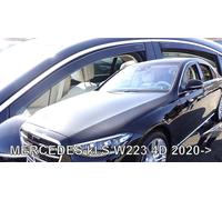 Wind Deflectors Fits Mercedes S W223 2020-up 4-Door 2-Pcs Set Tinted Heko