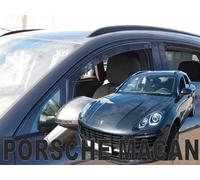 Wind Deflectors Fits Porsche Macan 2013-2024 2-Pcs Set Tinted Heko