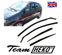 Wind Deflectors Fits Scenic Mk1 1996-2002 4-Pcs Set Tinted Heko
