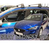 Wind Deflectors Fits Seat Cupra Leon / Estate 2020-Up 5-Door 4-Pcs Set Heko