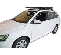 Wind Deflectors Fits Skoda Fabia Mk3 2014-2021 2-Pcs Set Tinted Heko