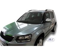HEKO-28333 (2 Pieces) Wind Deflectors Fits Skoda YETI 2009 on 5-Door Hatchback