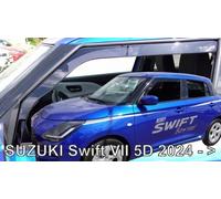 Wind Deflectors Fits Suzuki Swift 2024-up 5-Door 2-Pcs Set Tinted Heko