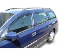 VAUXHALL ASTRA MK4 G Estate 5-door 1998-2003 4-pc Wind Deflectors HEKO Tinted