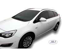 Wind Deflectors Fits Vauxhall Astra J Mk6 2009-2015 2-Pcs Set Tinted Heko