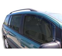 Wind Deflectors Fits Vauxhall Zafira A 1999-2005 2-Pcs Set Tinted Heko