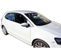 Wind Deflectors Fits VW Polo 6R 2009-2017 5-Door 4-Pcs Set Tinted Heko
