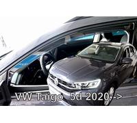 Wind Deflectors Fits VW Taigo 2020-Up 2-Pcs Set Tinted Heko