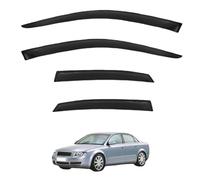 Wind Deflectors for Audi A4 Sedan MK2-B6 2002-2004, Scratch Resistant Window Sun Visors without Bright Stripes Rain Guards Accessories