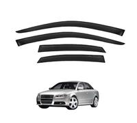 Wind Deflectors for Audi A4 Sedan MK3-B7 2005-2008, Scratch Resistant Window Sun Visors without Bright Stripes Rain Guards Accessories