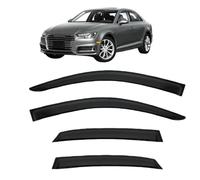 Wind Deflectors for Audi A4 Sedan MK5-B9 2016-2024, Scratch Resistant Window Sun Visors without Bright Stripes Rain Guards Accessories