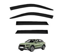 Wind Deflectors for Audi Q2 MK1 2018+ SWB, Scratch Resistant Window Sun Visors without Bright Stripes Rain Guards Accessories