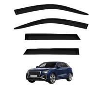 Wind Deflectors for Audi Q2L MK1 2018+ LWB, Scratch Resistant Window Sun Visors without Bright Stripes Rain Guards Accessories