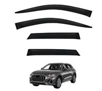 Wind Deflectors for Audi Q3 MK2-F3 2019-2024, Scratch Resistant Window Sun Visors without Bright Stripes Rain Guards Accessories