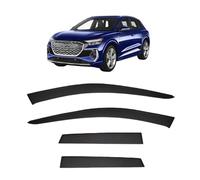 Wind Deflectors for Audi Q4 e-tron MK1 2022+, Scratch Resistant Window Sun Visors without Bright Stripes Rain Guards Accessories