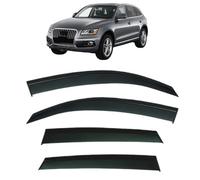 Wind Deflectors for Audi Q5 MK1-8R 2008-2017, Scratch Resistant Window Sun Visors without Bright Stripes Rain Guards Accessories