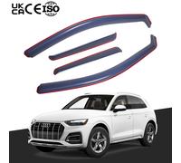 Audi Q5 MK2 or SQ5 MK2 5-door 2018-onwards 4-pc Wind Deflectors Tinted UK