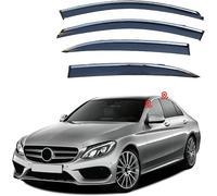 Wind Deflectors For Benz C Class L MK4-W205 2015-2021, Keep Your Car Ventilated in Rain, Reduce Wind Turbulence,Rain & Sun Guard Side Window