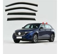 Wind Deflectors for Benz EQC MK1-N293 2020-2023, Keep Your Car Ventilated in Rain Car Rain Guard Shield Stick-on Fitment Weathershields