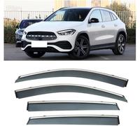 Wind Deflectors For Benz GLA 2020-2021, Keep Your Car Ventilated in Rain, Reduce Wind Turbulence,Rain & Sun Guard Side Window