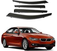 Wind Deflectors for BMW 320i 2010-2019, Keep Your Car Ventilated in Rain Car Rain Guard Shield Stick-on Fitment Weathershields