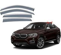 Wind Deflectors For BMW X6 F16 2014-2019, Keep Your Car Ventilated in Rain, Reduce Wind Turbulence,Rain & Sun Guard Side Window