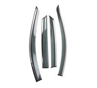 Wind Deflectors For Bronco For Sport CX430 2021-2025 Window Door Visor Vent Awning Sun Rain Wind Guard Cover Weathershield Rain Guards Window Visor